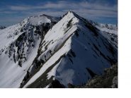 La quota 2837m dai pressi del Passo della Pennazza