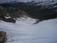 il vallone Clausis dall'alto