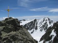 Vetta con lo sfondo del Tenibres