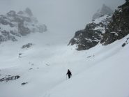 Ghiacciaio del carro verso il Colle d'Oin