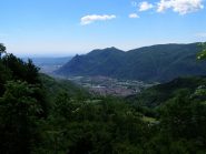 Bella veduta della bassa Val di Susa