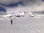 Il Bec Costazza tra le nuvole