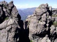 Spaccatura prima della Vetta