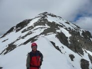 Bill con la cima alle spalle