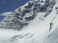 la traccia dal bivacco