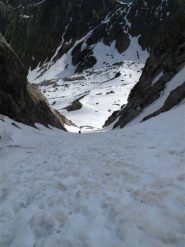 Canale dei Torinesi in discesa