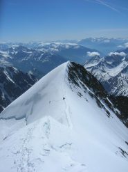 La vetta Orientale dalla Meridionale
