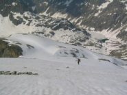 Arrivando in cima al Clapier