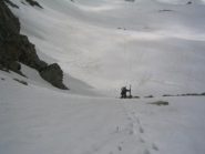 Salendo verso il canale OVEST