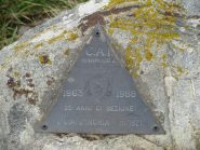 Triangolino di vetta del CAI Rivarolo all'Uja d'Ingria