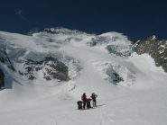 Arrivo sul ghiacciaio