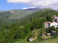 Veduta del Pizzo da Chionea alla partenza