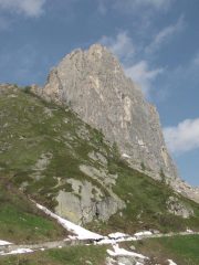 rocca parvo vista dalla strada