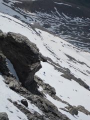 Pendii finali dalla vetta