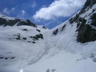 Sotto la bocchetta del Reguzzo