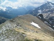 Il tratto finale prima della vetta