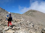 In vista del Timios Stavros, il punto più alto di Creta
