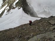 Discesa sul passo d'Ischiator