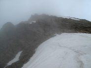 La cresta finale dal passo d'Ischiator