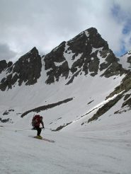 Discesa parte alta con il Corborant in faccia