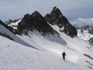 Traverso verso la cima del Baus