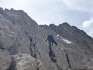 Inizia la crestina verso la cima.