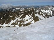 Lo spettacolo della discesa... mozzafiato