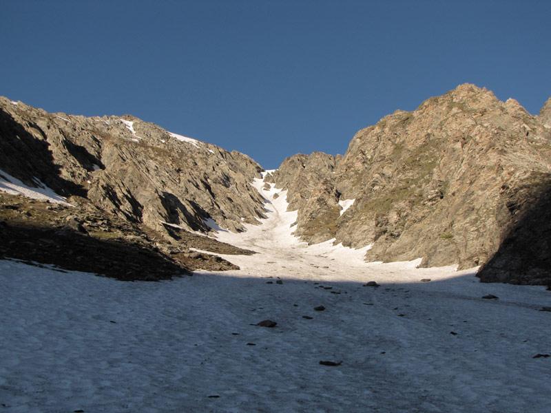 canale visto dal conoide