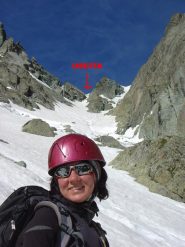 serena e canalino di uscita