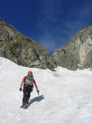 verso l'imbocco del canale