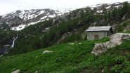 Cabane de l'Essamaure, un piccolo bivacco sempre aperto (19-6-2010)