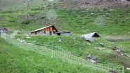 Cabane de Tramouillon, il punto di partenza per la salita (19-6-2010)
