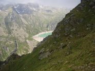 Vista sulla diga di Teleccio