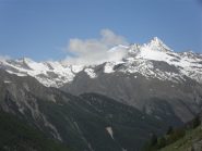 panorama sulla Grivola e dintorni dall'alpe Tsavanis