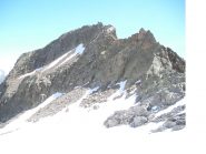 Il Corno di Maria(marienhorn) dalla base della cresta nord.est del M.Nery