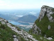 Scendendo dal Dente, verso la cima principale