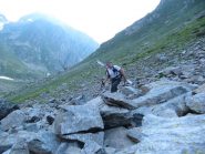 appena superato il rif. Soria (sullo sfondo)