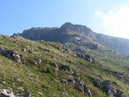 vista del percorso dal primo colle