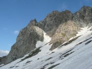 all'imbocco del canale NE