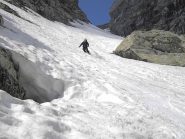 Freerideggio nella parte finale....