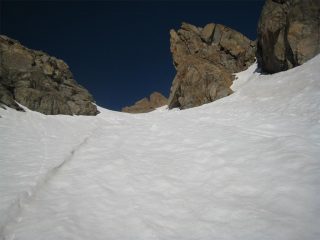 Canale per il colle della Losa
