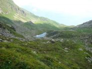 vallone di salita e lago quota 1985m