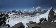 Panorama dalla Gran Aiguille Rousse all'Albaron