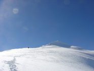 la risalita alla cima orientale