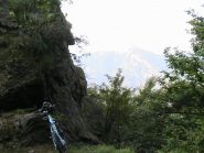 Santa Cristina vista dal grosso masso erratico