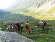 una prima sosta di attesa dei ritardatari