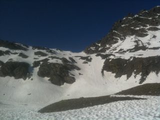 Il vallone che porta al colle Ramiere