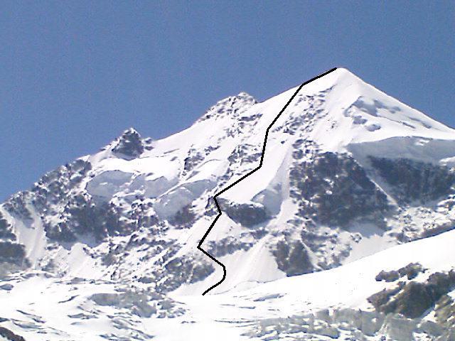 il tracciato dell'itinerario