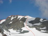 il tracciato della traversata