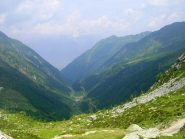 La Val Madre vista dal Passo di Dordona